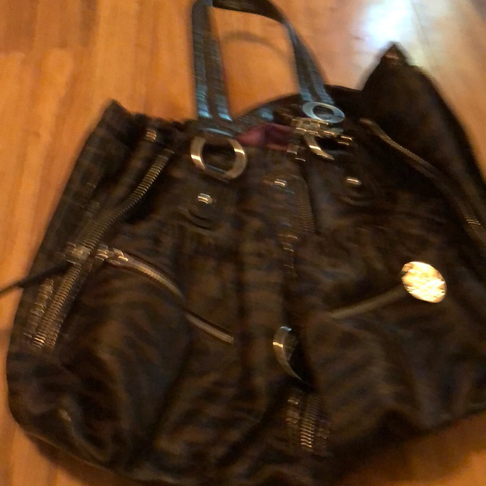 Black and brown Handbag
